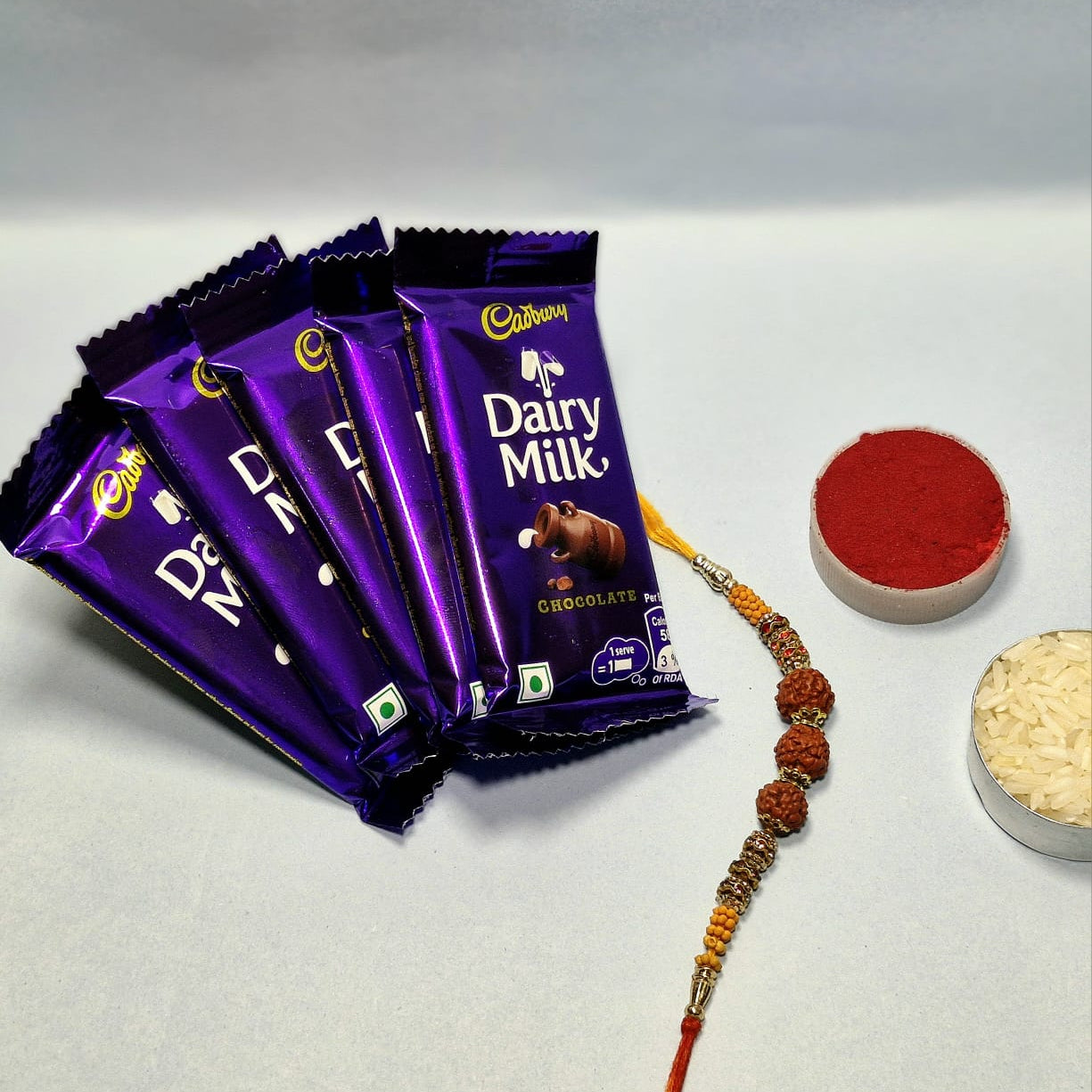 Rakhi With Chocolates