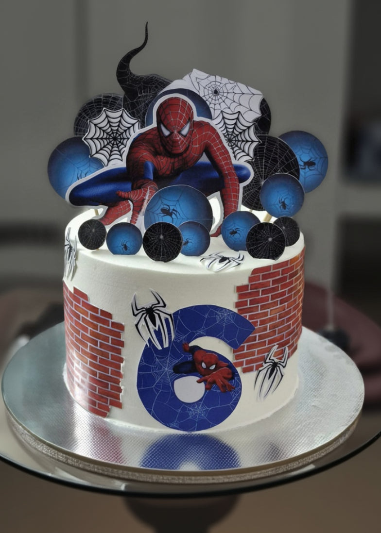SpiderMan Custom Theme Cake – 1.5 Kg