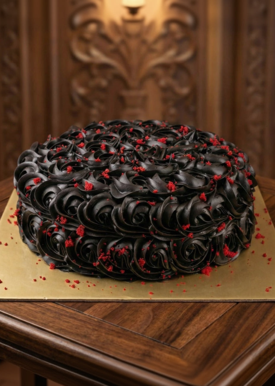 Red Velvet Chocolate Rosetta Cake 1 Kg