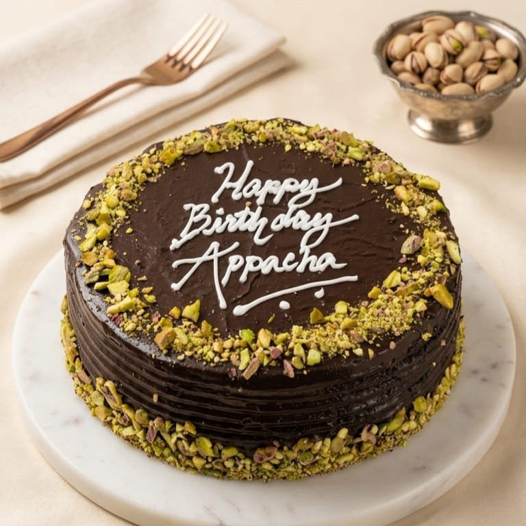 Royal Choco Pista Delight Cake