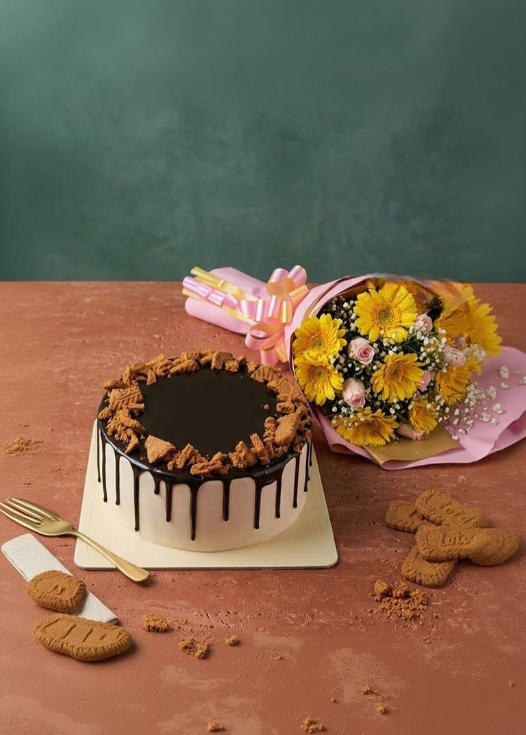 Lotus Biscoff Butter Scotch Cakes