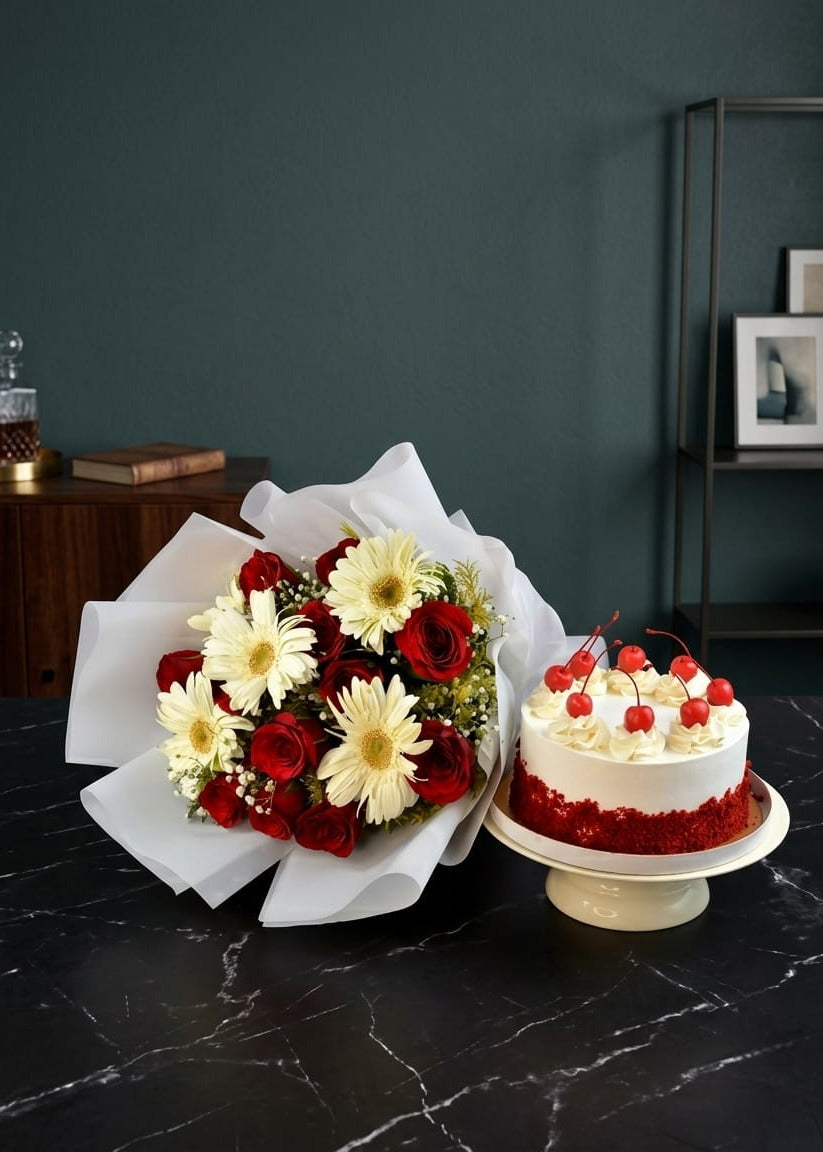 Classic Red & White Combo