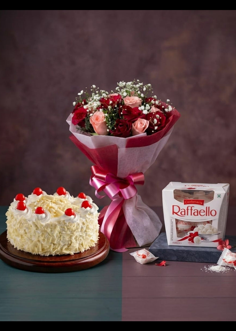 Cupid's White Forest Delight