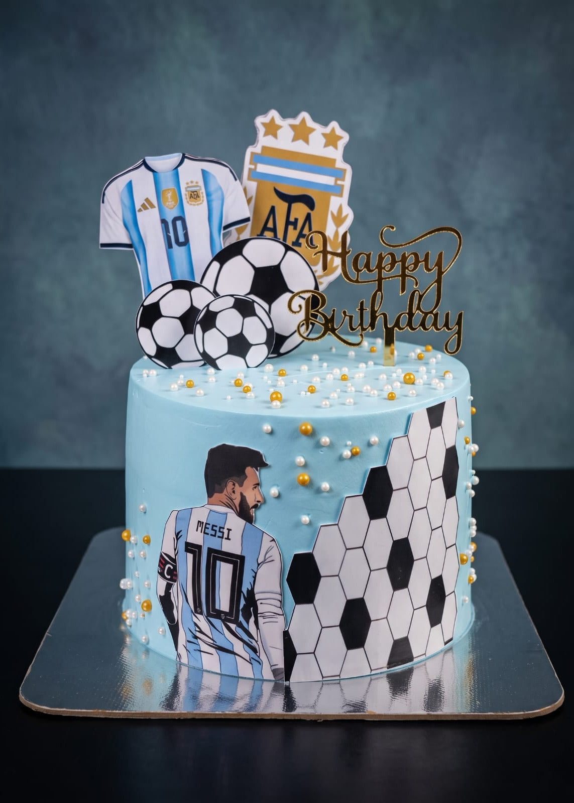 Messi Magic Celebration Truffle Cake