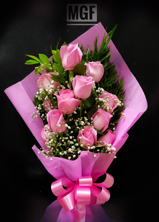 Pink Roses Bouquet