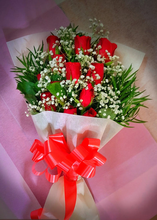 Love Red Roses Bouquet