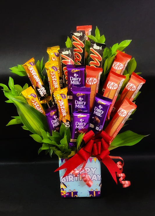 Sweet chocolate hamper