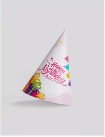Birthday caps 3 nos
