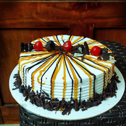 Choco- Butterscotch  cake