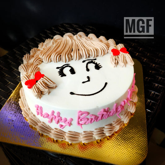 Cute Girl cake