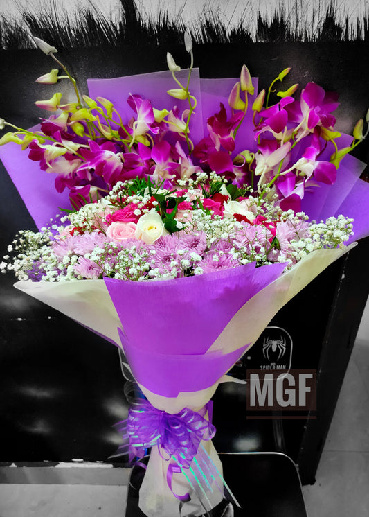 Premium Mix Flowers Bouquet