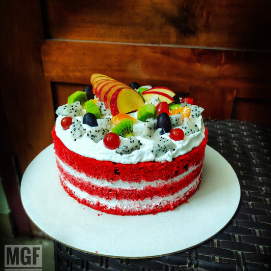Red Velvet Crumble Cake