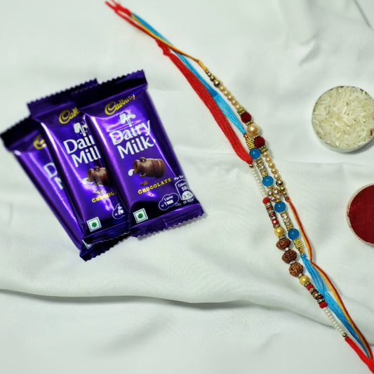 Rakhi With Chocolates