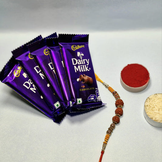 Rakhi With Chocolates