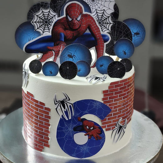 SpiderMan Custom Theme Cake – 1.5 Kg