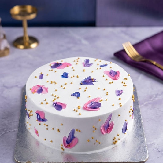 pastel blossom cake