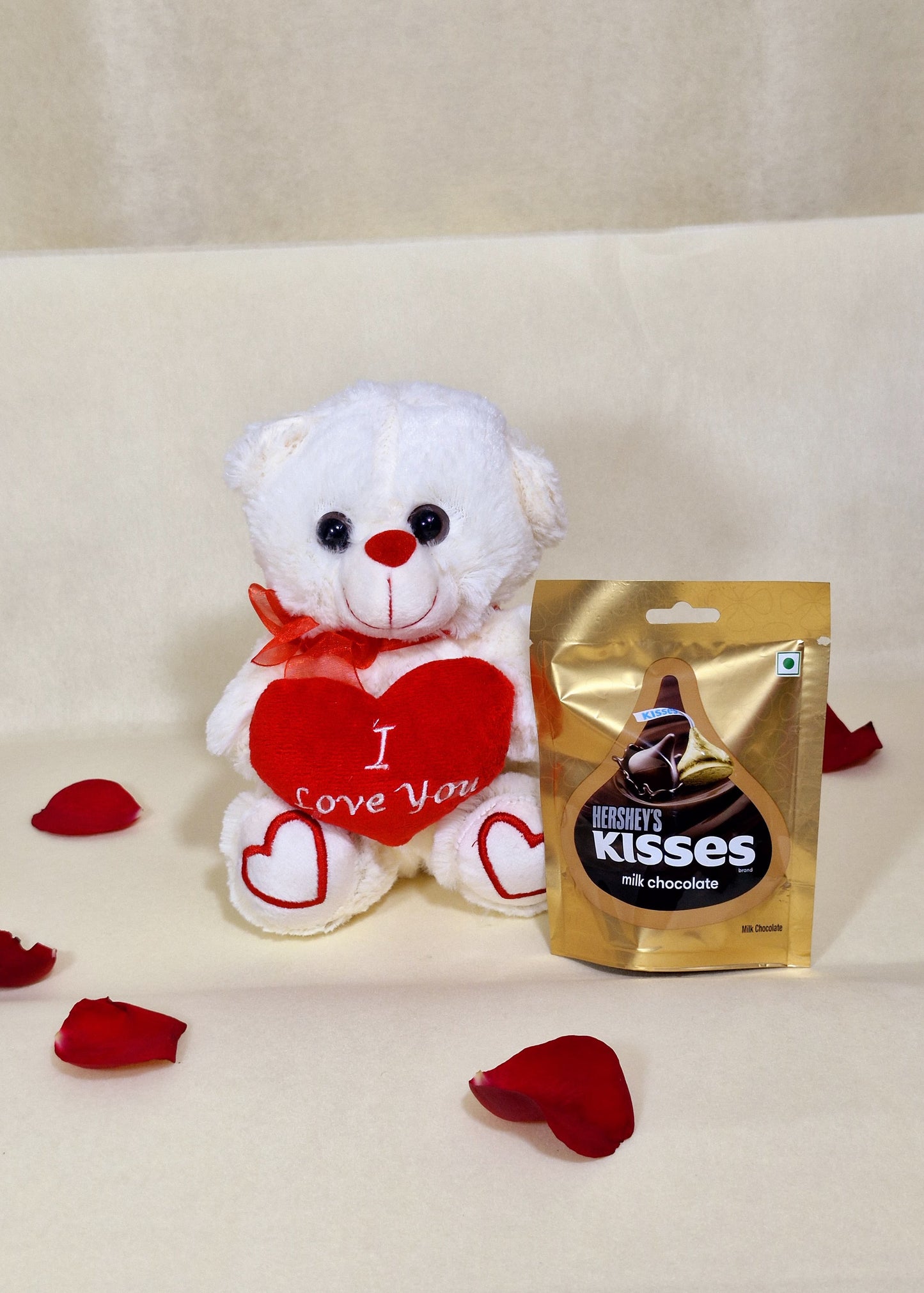 Forever Yours Teddy & Chocolate Combo