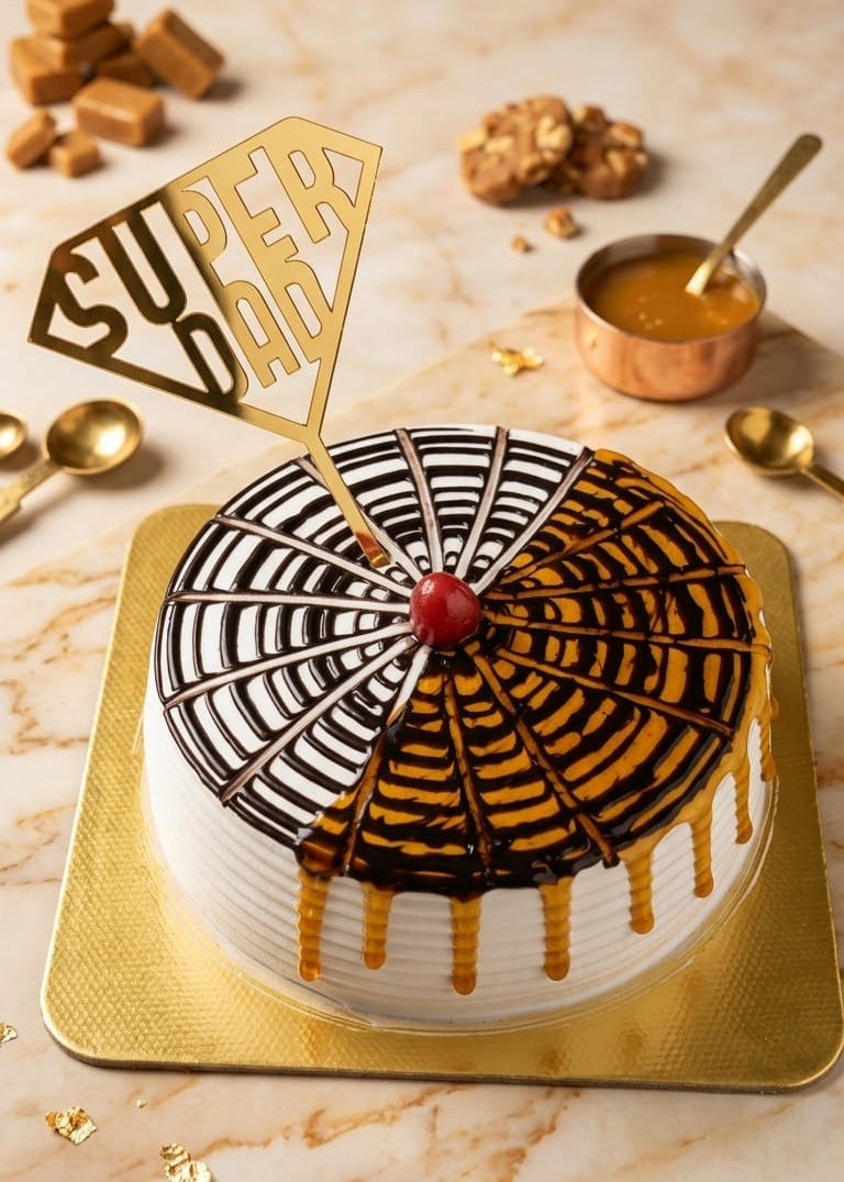 Super Dad ButterScotch Cake