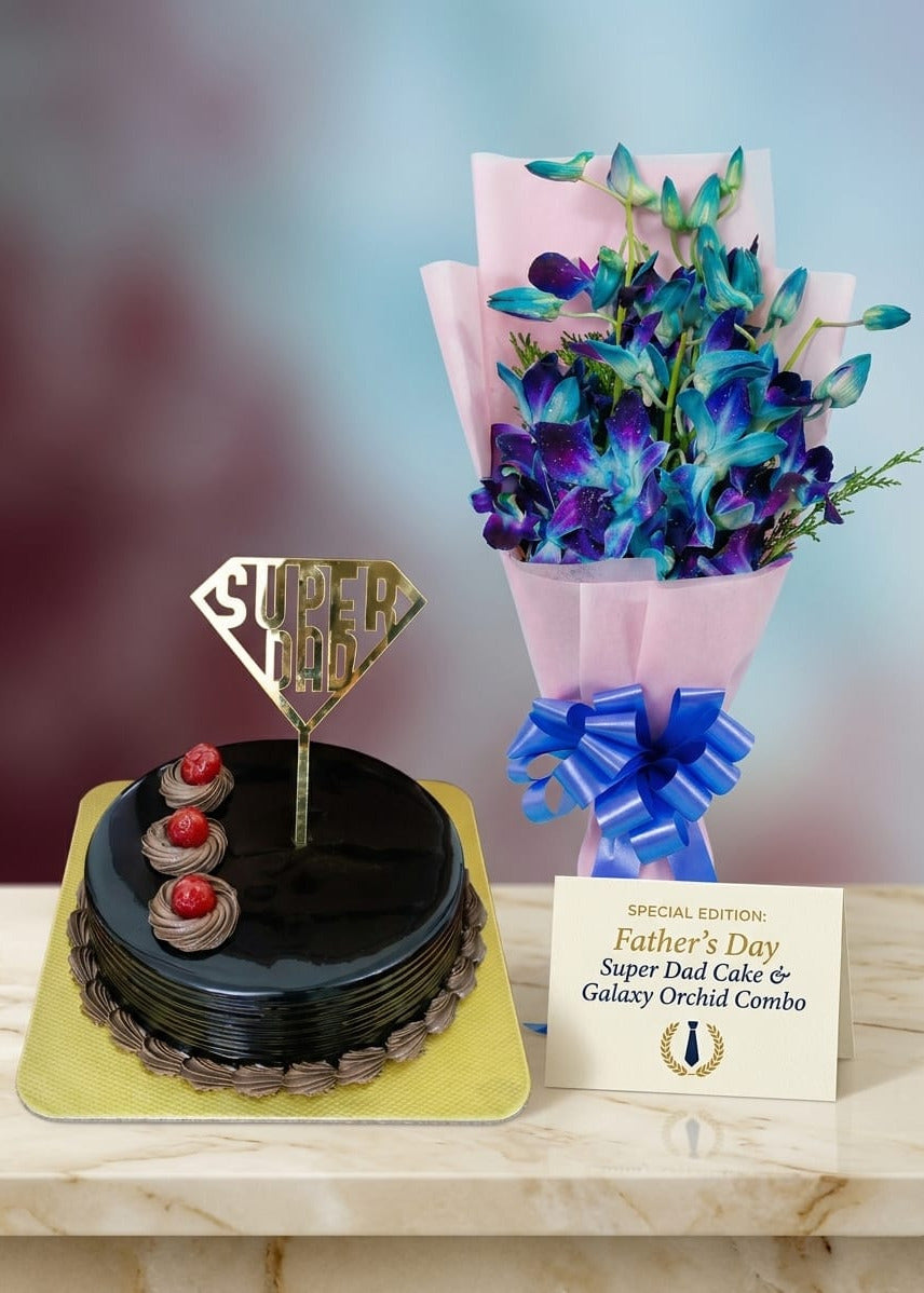 Orchids & Chocolate Combo