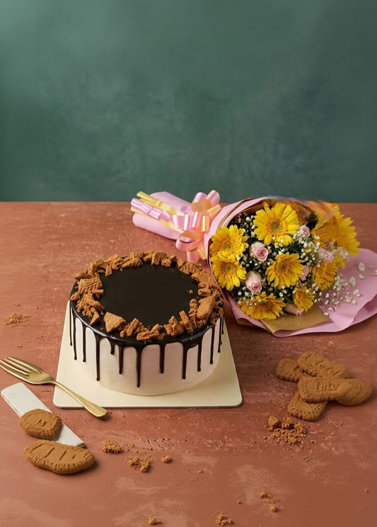 Lotus Biscoff Butter Scotch Cakes