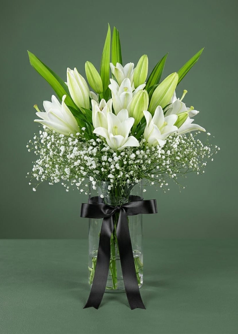 White lily lux elegence