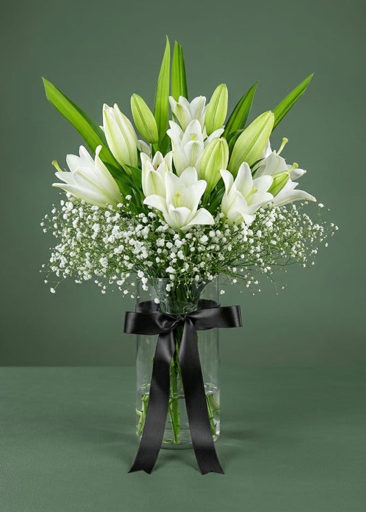 White lily lux elegence