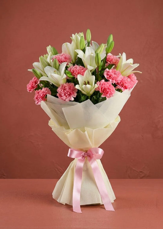 Carnations lilies Bouquet