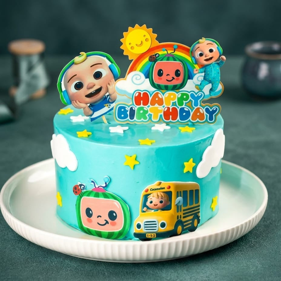 Cocomelon kids cake