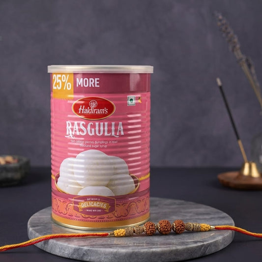 Rakhi with Rasagulla