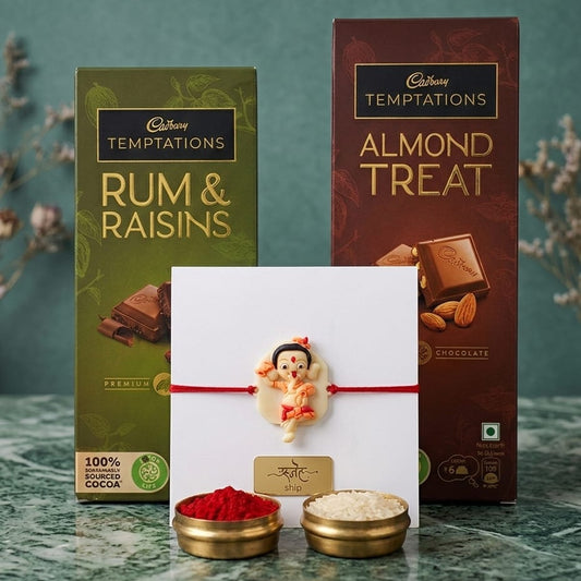 Kid's Rakhi with chocolates