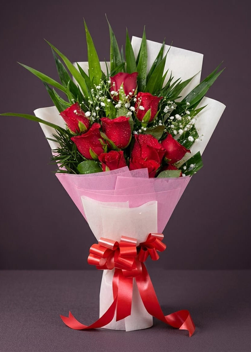 Eternal Love Red Roses