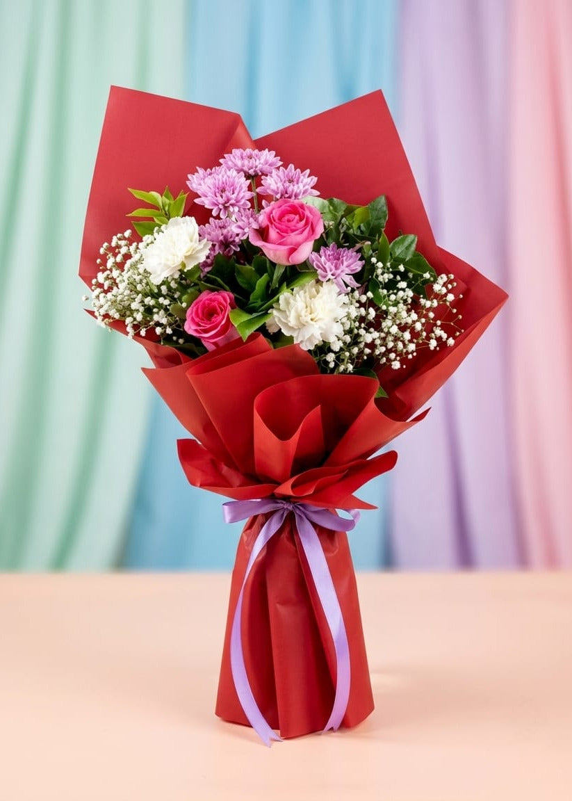 Vibrant Flowers Bushy
