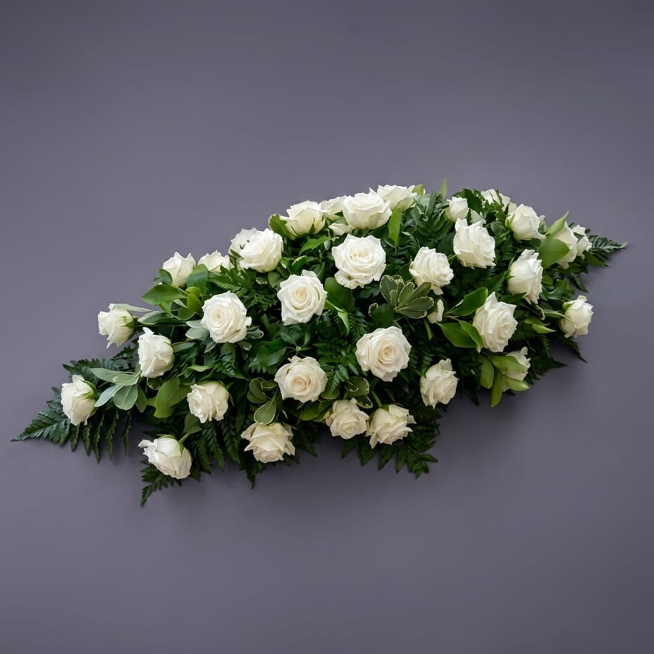 Snow White Blossom long long arrangement