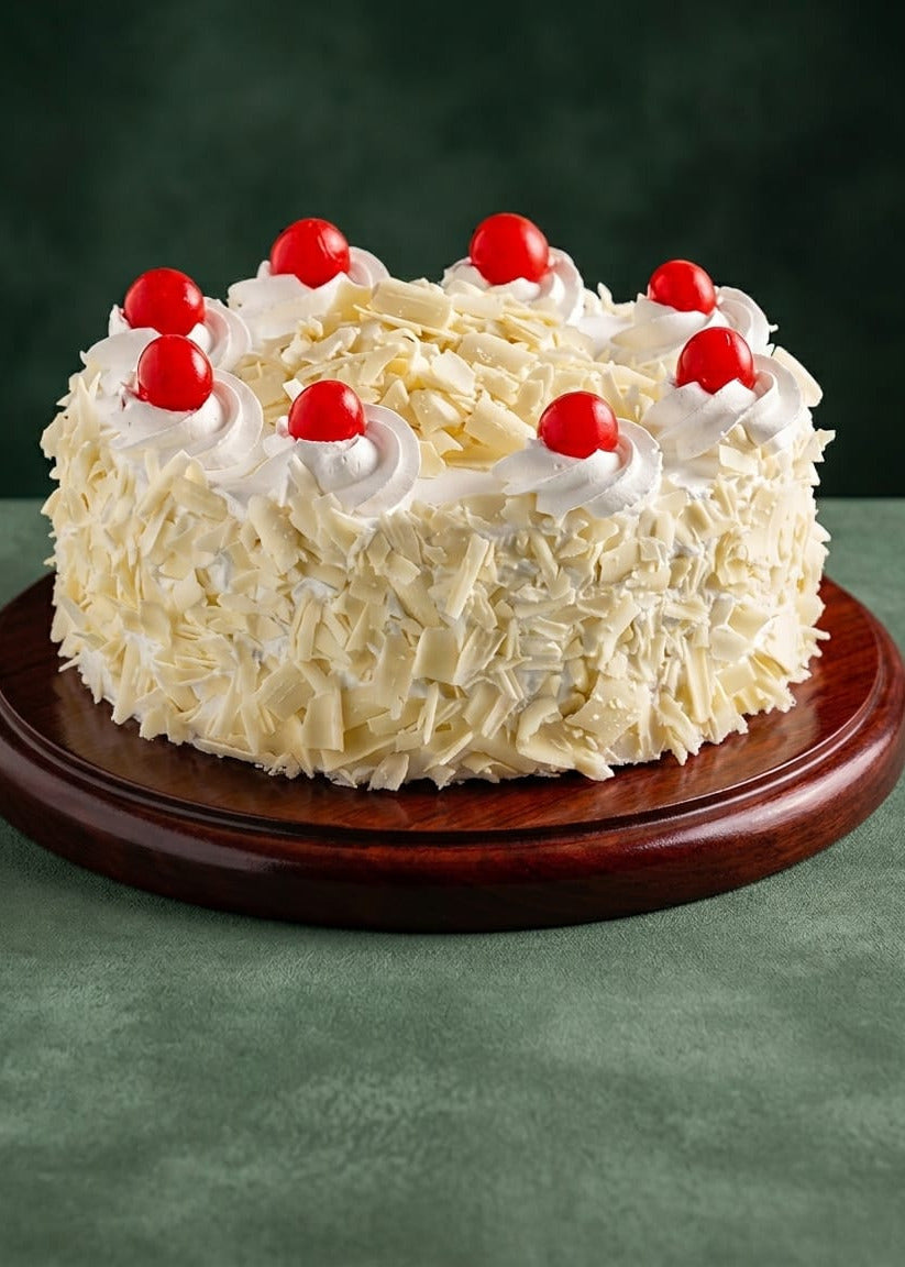 White Forest Cake