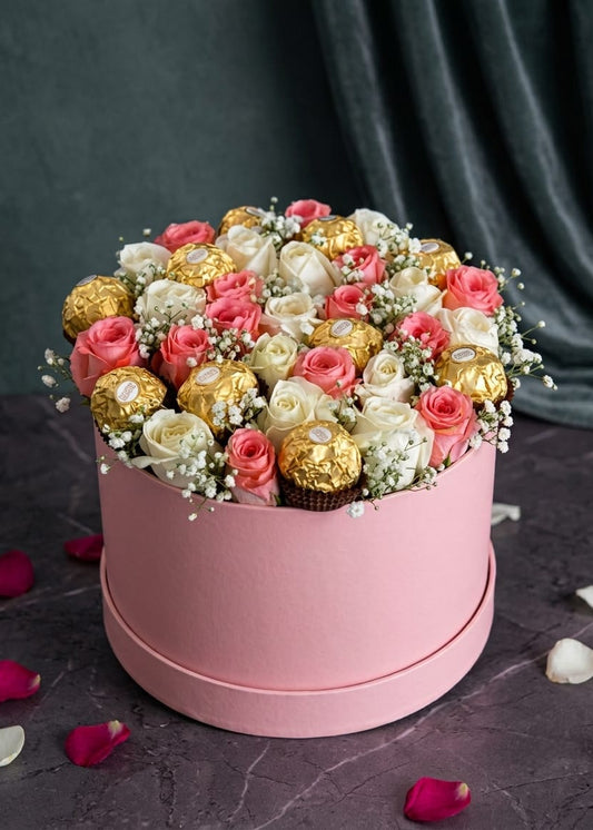 Rosy Treat Ferrero Rocher Box