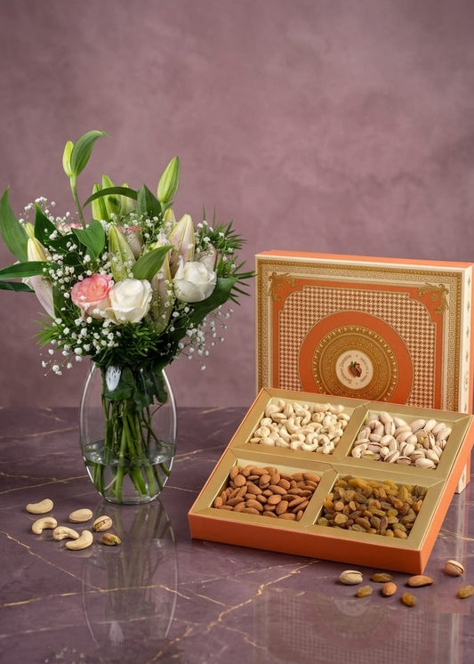 Elegant lily Dry fruits Gift