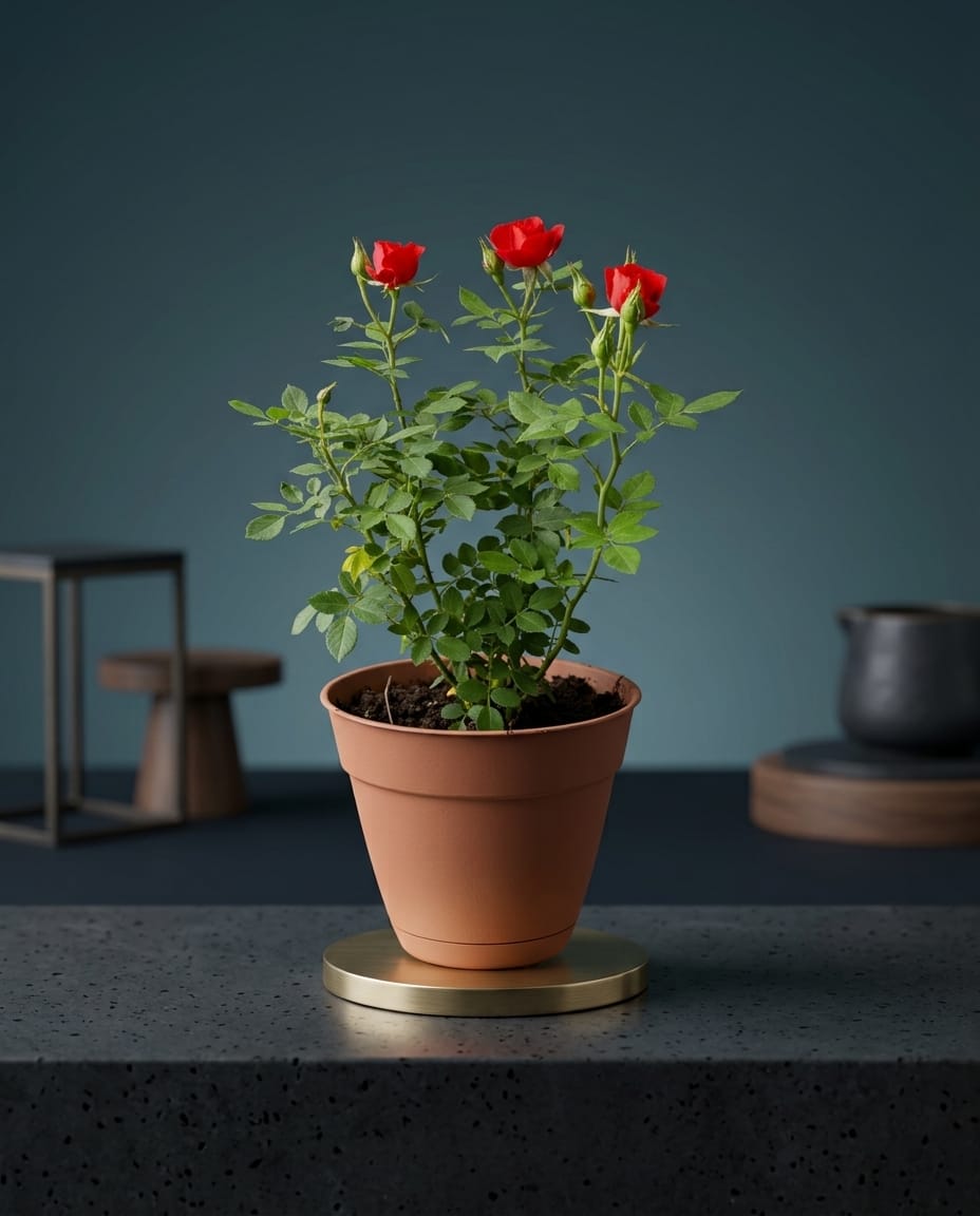 Loveble Red Rose Plant