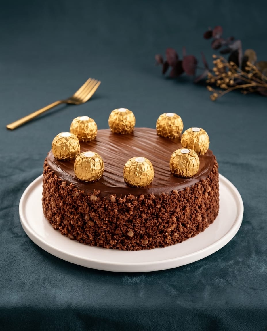 Premium Ferrero Rocher Cake