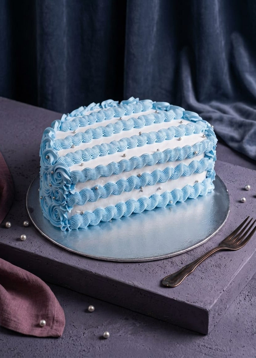 Ocean Pearl Crescent Half-Cake