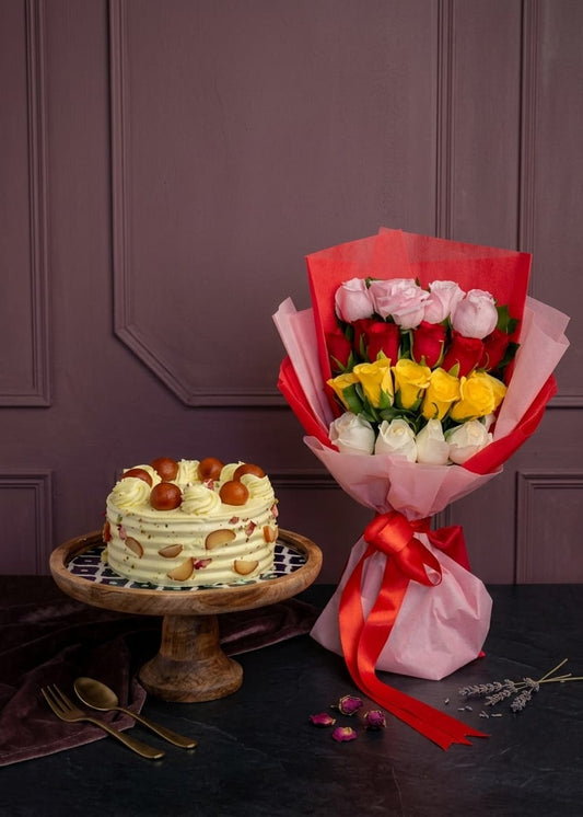 Desi Fusion Floral Delight