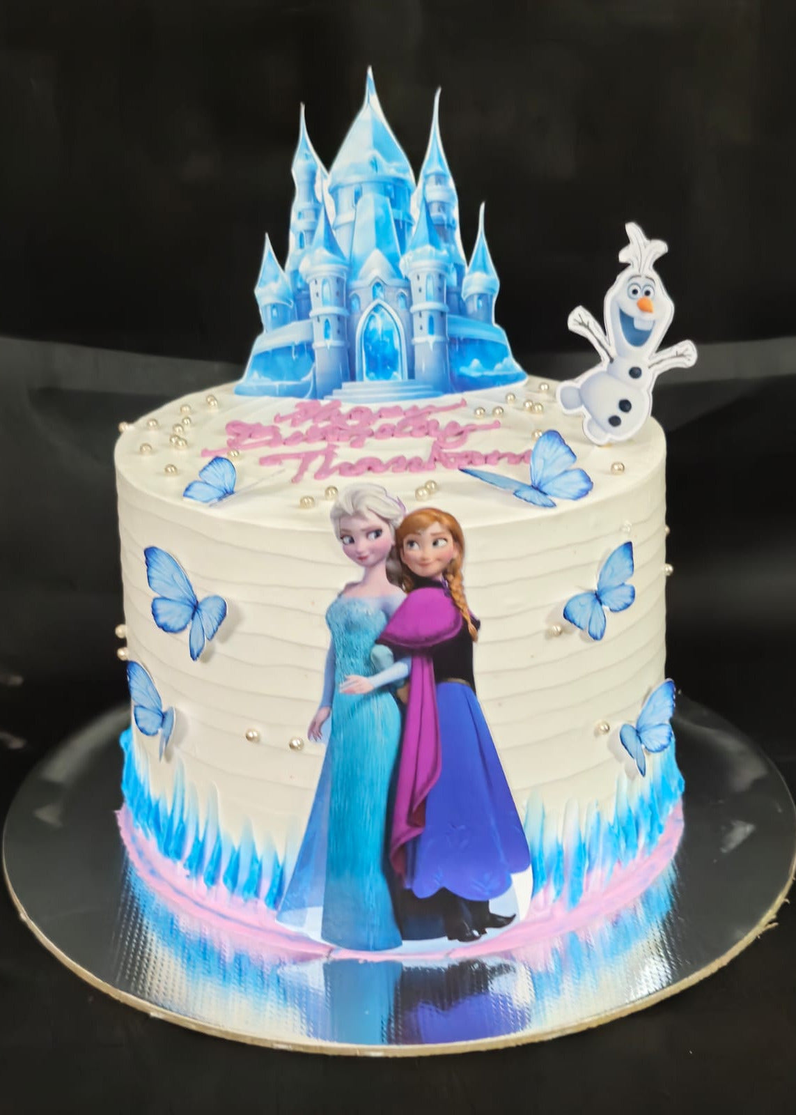 Frozen Theme Kids Cake