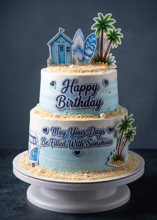 Ocean Breeze Paradise Cake
