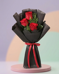 Love magic red roses bouquet