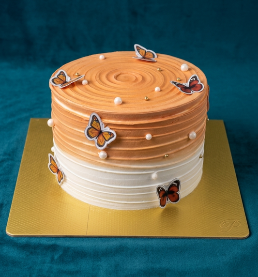 Butterfly Theme Cake